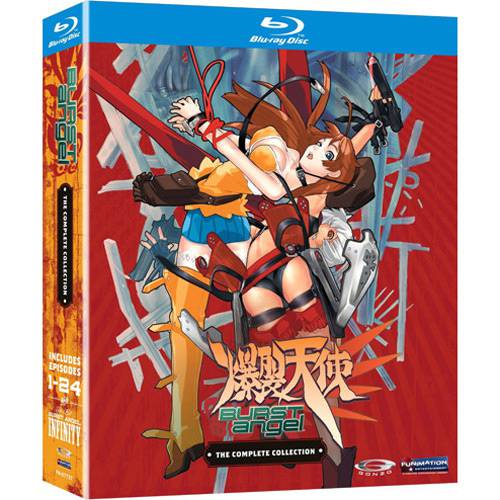 Tamanhos, Medidas e Dimensões do produto Blu-Ray Burst Angel: The Complete Collection