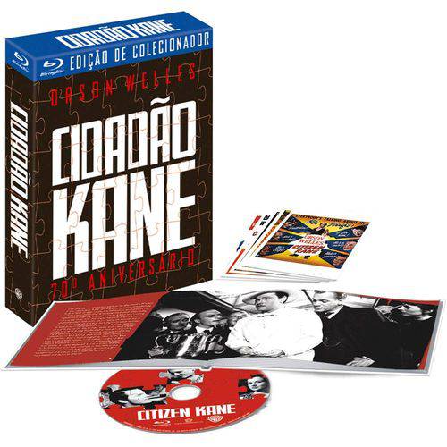 Tamanhos, Medidas e Dimensões do produto Blu-ray - Cidadão Kane - Edição de 70º Aniversário (Com Cards + Livro)