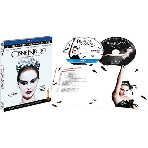 Tamanhos, Medidas e Dimensões do produto Blu-Ray Cisne Negro - Edição de Colecionador (Blu-Ray + Dvd)