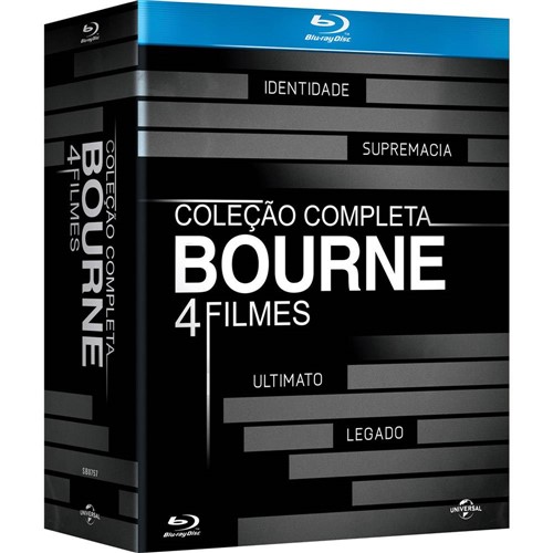 Tamanhos, Medidas e Dimensões do produto Blu-Ray - Coleção Bourne (4 Discos)