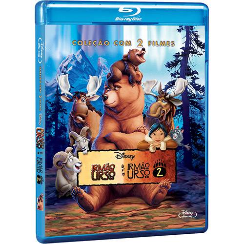 Tamanhos, Medidas e Dimensões do produto Blu-Ray Coleção Irmão Urso (2 Filmes)