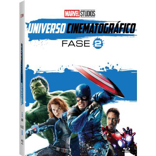 Tamanhos, Medidas e Dimensões do produto Blu-ray - Coleção Marvel - Fase 2 (5 Filmes)