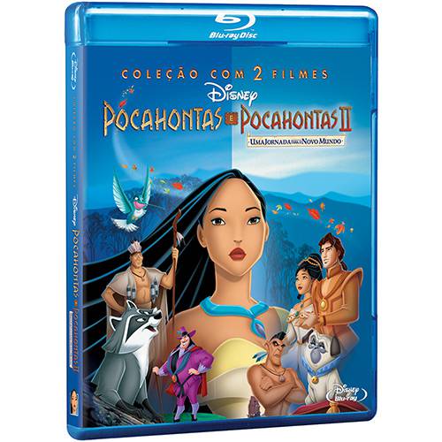 Tamanhos, Medidas e Dimensões do produto Blu-ray Coleção Pocahontas (2 Filmes)