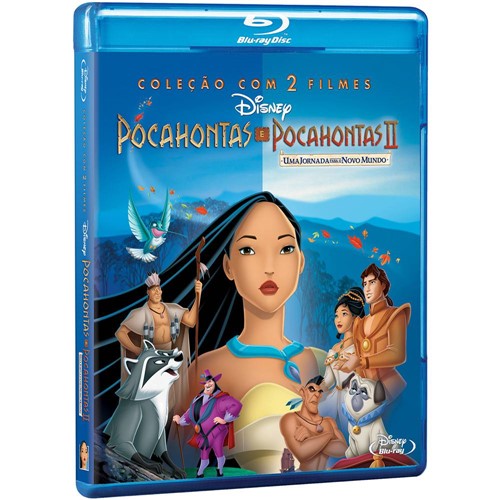 Tamanhos, Medidas e Dimensões do produto Blu-ray - Coleção Pocahontas (2 Filmes)