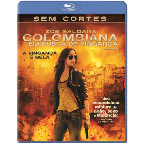 Tamanhos, Medidas e Dimensões do produto Blu-ray - Colombiana - em Busca de Vingança - Edição Sem Cortes