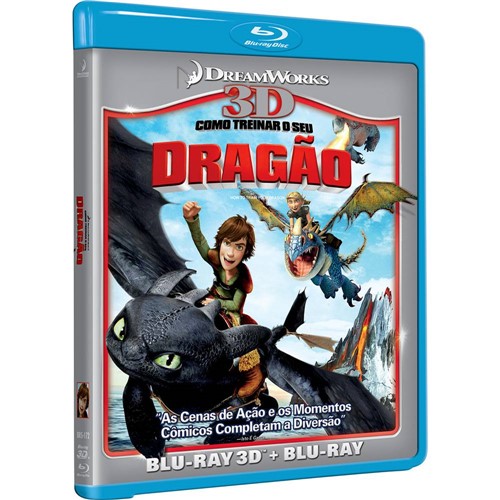 Tamanhos, Medidas e Dimensões do produto Blu-ray Como Treinar o Seu Dragão ( Blu-ray + Blu-ray 3D)