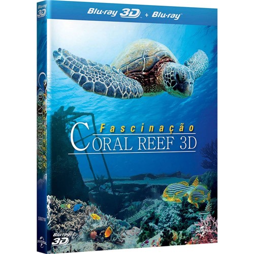 Tamanhos, Medidas e Dimensões do produto Blu-ray Coral Reef 3D - Fascinação