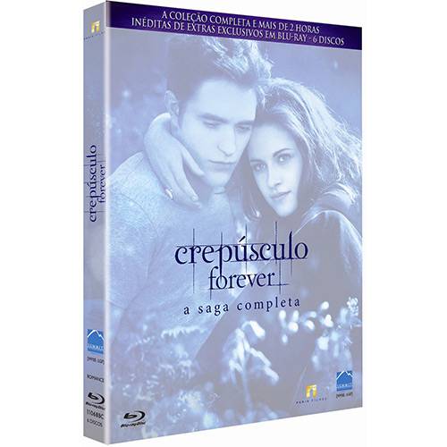 Tamanhos, Medidas e Dimensões do produto Blu-ray Crepúsculo Forever - a Saga Completa (6 Discos)