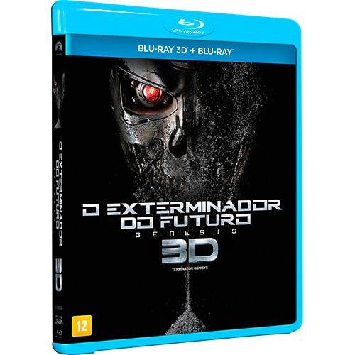 Tamanhos, Medidas e Dimensões do produto Blu-ray 3D + Blu-ray o Exterminador do Futuro: Gênesis