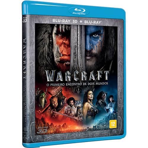 Tamanhos, Medidas e Dimensões do produto Blu-Ray 3D + Blu-Ray Warcraft: o Primeiro Encontro Entre Dois Mundos