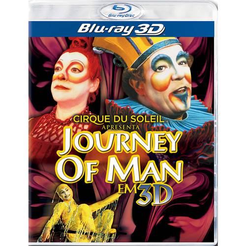 Tamanhos, Medidas e Dimensões do produto Blu-ray 3D Cirque Du Soleil - Journey Of Man