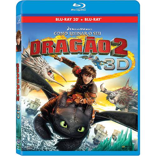 Tamanhos, Medidas e Dimensões do produto Blu-Ray 3D - Como Treinar Seu Dragão 2 (Blu-Ray 3D + Blu-Ray)