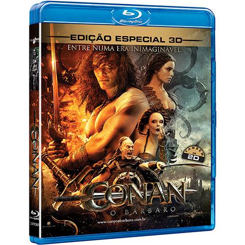 Tamanhos, Medidas e Dimensões do produto Blu-Ray 3D Conan - o Bárbaro