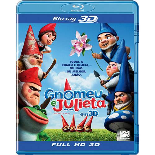 Tamanhos, Medidas e Dimensões do produto Blu-Ray 3D - Gnomeu e Julieta