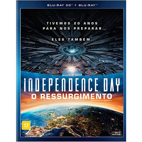 Tamanhos, Medidas e Dimensões do produto Blu-ray 3D - Independence Day: o Ressurgimento
