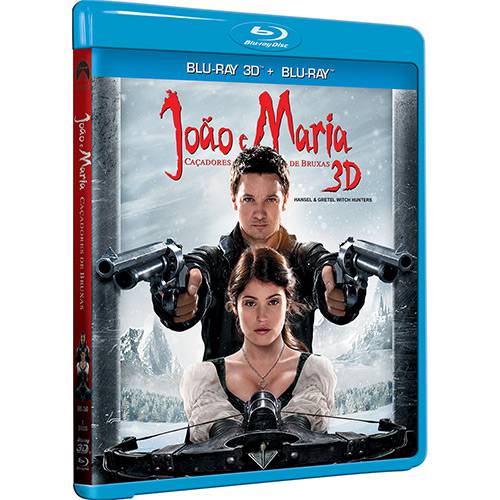 Tamanhos, Medidas e Dimensões do produto Blu-ray 3D João e Maria: Caçadores de Bruxas (Blu-ray 3D+Blu-ray)
