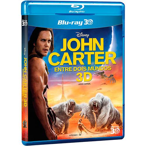 Tamanhos, Medidas e Dimensões do produto Blu-Ray 3D - John Carter - Entre Dois Mundos