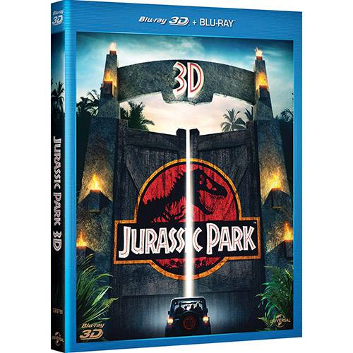 Tamanhos, Medidas e Dimensões do produto Blu-Ray 3D - Jurassic Park (Blu-Ray 3D + Blu-Ray)