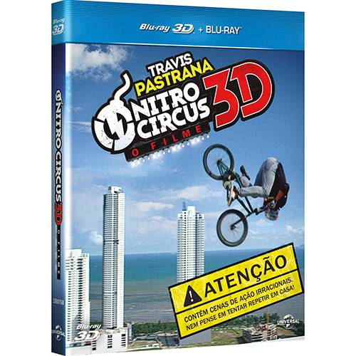 Tamanhos, Medidas e Dimensões do produto Blu-Ray 3D - Nitro Circus (Blu-Ray + Blu-Ray 3D)