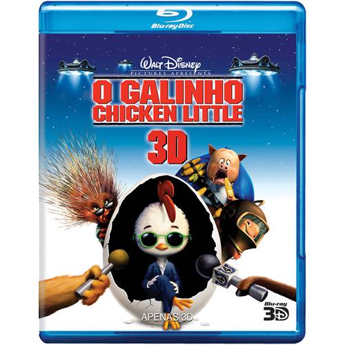 Tamanhos, Medidas e Dimensões do produto Blu-ray 3D o Galinho Chicken Little