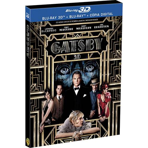 Tamanhos, Medidas e Dimensões do produto Blu-Ray 3D - o Grande Gatsby (Blu-Ray 3D + Blu-Ray + Cópia Digital)