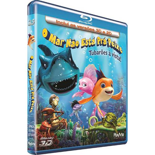 Tamanhos, Medidas e Dimensões do produto Blu-Ray 3D - o Mar não Está Pra Peixe - Tubarões à Vista (Blu-Ray + Blu-Ray 3D)