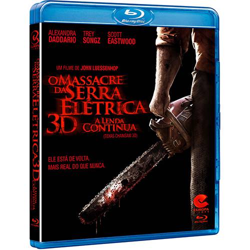 Tamanhos, Medidas e Dimensões do produto Blu-Ray 3D - o Massacre da Serra Elétrica - a Lenda Continua