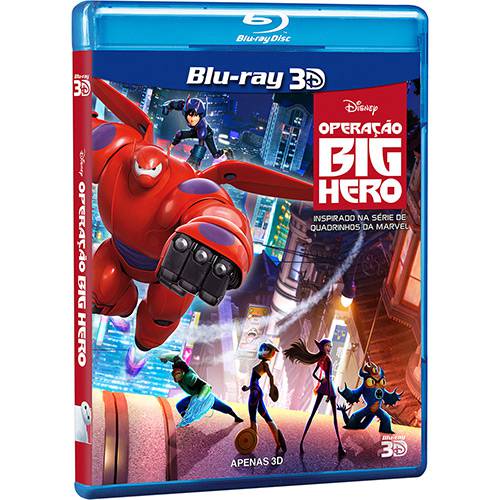 Tamanhos, Medidas e Dimensões do produto Blu-ray 3D - Operação Big Hero