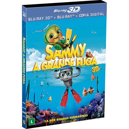 Tamanhos, Medidas e Dimensões do produto Blu-Ray 3D - Sammy: a Grande Fuga (Blu-Ray + Blu-Ray 3D + Cópia Digital)