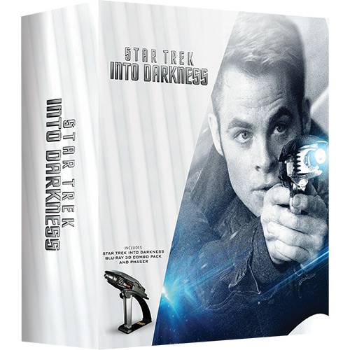 Tamanhos, Medidas e Dimensões do produto Blu-Ray - 3D Star Trek: Além da Escuridão (Blu-Ray 3D + Blu-Ray + Phaser)