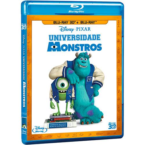 Tamanhos, Medidas e Dimensões do produto Blu-ray 3D Universidade Monstros (Blu-ray 3D + Blu-ray) [2 Discos]