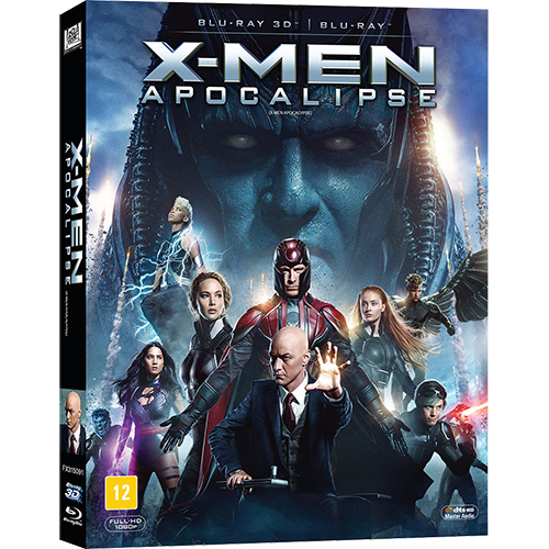Tamanhos, Medidas e Dimensões do produto Blu-ray 3D - X-Men: Apocalipse