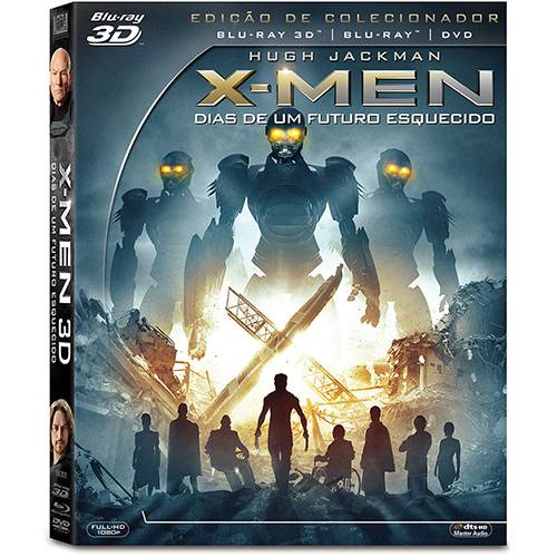 Tamanhos, Medidas e Dimensões do produto Blu-Ray - 3D X-Men: Dias de um Futuro Esquecido (DVD + Blu-Ray + Blu-Ray 3D)