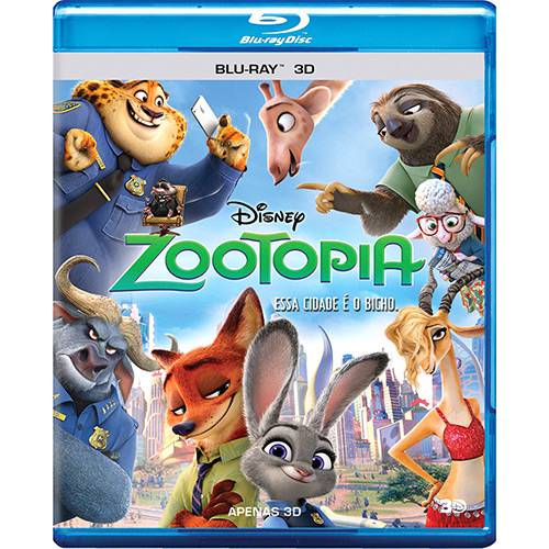 Tamanhos, Medidas e Dimensões do produto Blu-ray 3D - Zootopia
