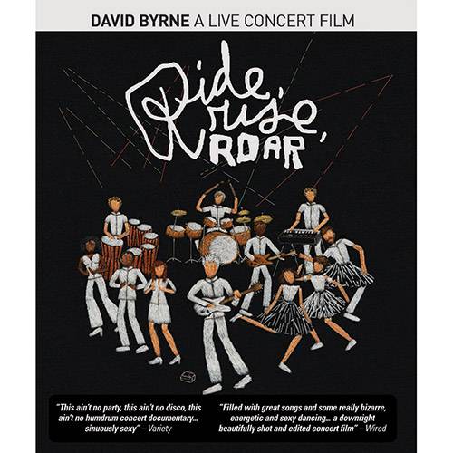 Tamanhos, Medidas e Dimensões do produto Blu-ray David Byrne: Ride, Rise, Roar