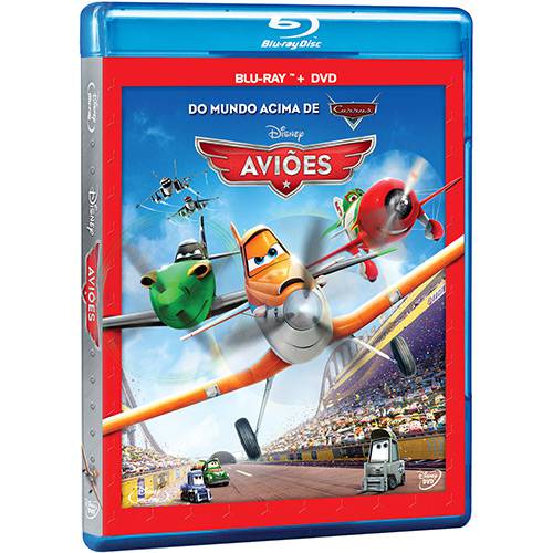 Tamanhos, Medidas e Dimensões do produto Blu-ray + DVD Aviões (2 Discos)