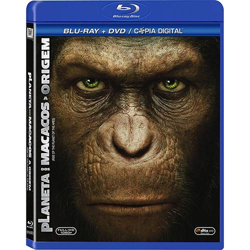Tamanhos, Medidas e Dimensões do produto Blu-Ray + DVD/Copia Digital - Planeta dos Macacos - a Origem - Duplo