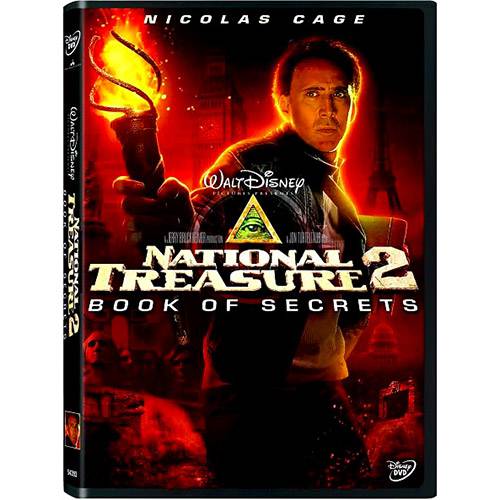 Tamanhos, Medidas e Dimensões do produto Blu-ray DVD National Treasure 2: Book - Importado