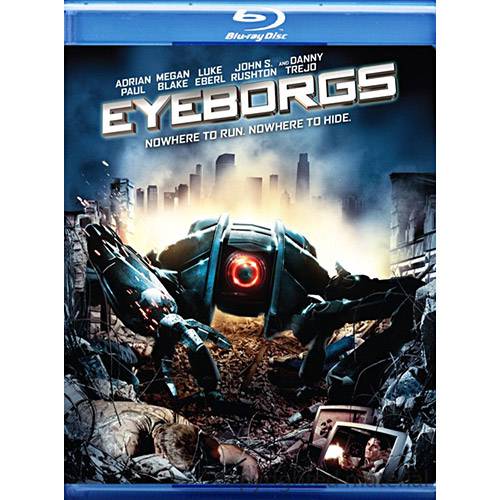 Tamanhos, Medidas e Dimensões do produto Blu-Ray - Eyeborgs: Nowhere To Run, Nowhere To Hide