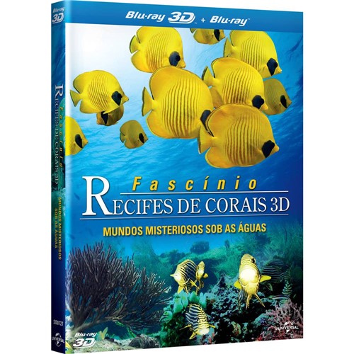 Tamanhos, Medidas e Dimensões do produto Blu-ray Fascinação - Recifes de Coral: Mundos Misteriosos (Blu-ray 3D+Blu-ray )