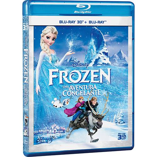 Tamanhos, Medidas e Dimensões do produto Blu-Ray - Frozen: uma Aventura Congelante (Blu-Ray 3D+Blu-Ray )