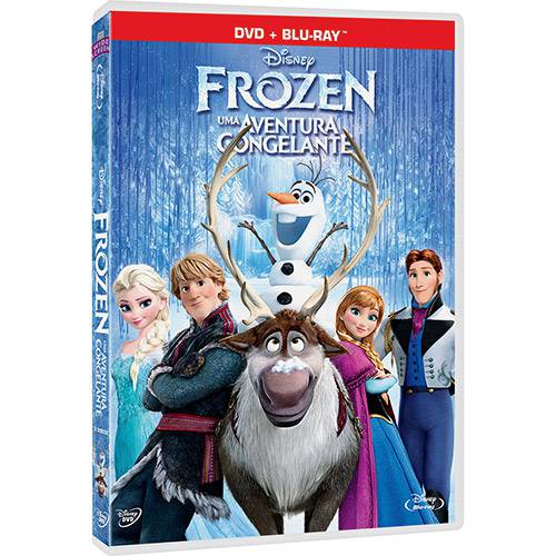 Tamanhos, Medidas e Dimensões do produto Blu-Ray - Frozen: uma Aventura Congelante (Blu-Ray+DVD)