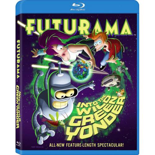 Tamanhos, Medidas e Dimensões do produto Blu-Ray Futurama: Into The Wild Green Yonder (Importado)