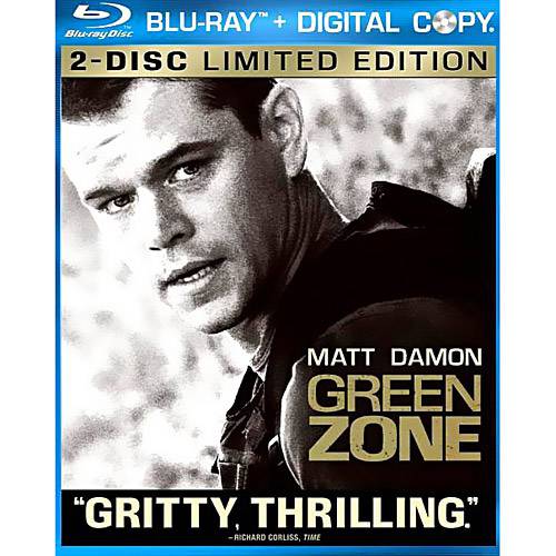 Tamanhos, Medidas e Dimensões do produto Blu-Ray - Green Zone (Blu-Ray+DVD)
