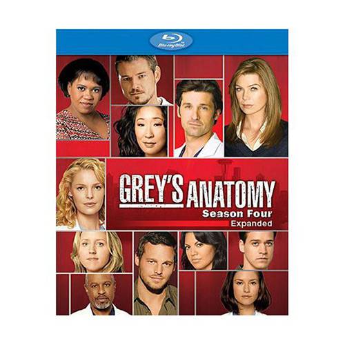 Tamanhos, Medidas e Dimensões do produto Blu-ray Grey´s Anatomy: Season 4 - 5 Discos - Importado