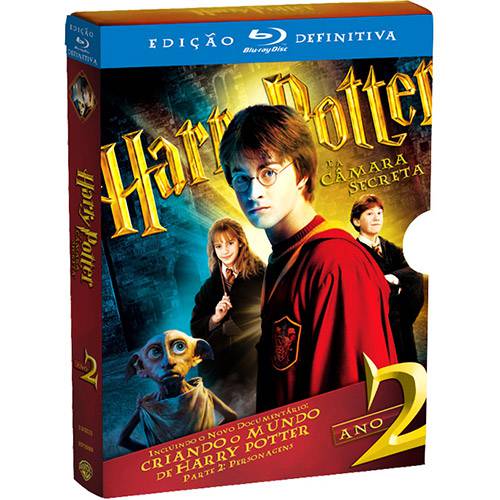 Tamanhos, Medidas e Dimensões do produto Blu-ray Harry Potter e a Camara Secreta - Edição Definitiva (3 Discos)