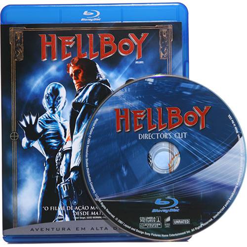 Tamanhos, Medidas e Dimensões do produto Blu-Ray- Hellboy