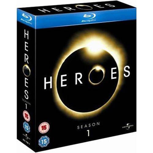 Tamanhos, Medidas e Dimensões do produto Blu-ray Heroes: Season 1 - 5 Discos - Importado