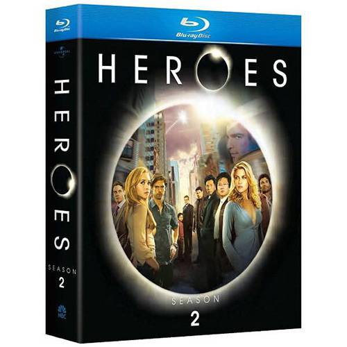 Tamanhos, Medidas e Dimensões do produto Blu-ray Heroes: Season 2 - 4 Discos