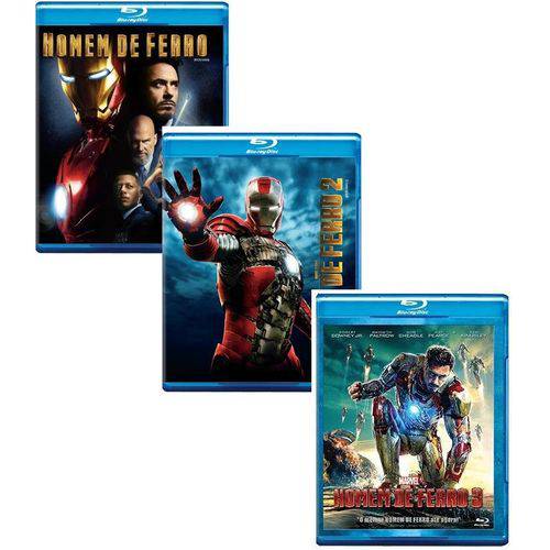 Tamanhos, Medidas e Dimensões do produto Blu-ray - Homem de Ferro - Coleção Completa